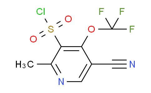 AM168075 | 1806057-86-2 | 5-Cyano-2-methyl-4-(trifluoromethoxy)pyridine-3-sulfonyl chloride
