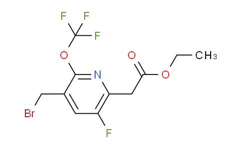 AM168078 | 1804331-77-8 | Ethyl 3-(bromomethyl)-5-fluoro-2-(trifluoromethoxy)pyridine-6-acetate