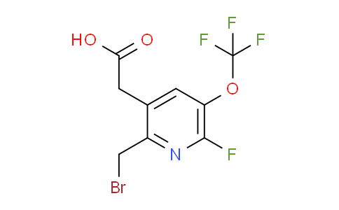 AM168084 | 1806015-04-2 | 2-(Bromomethyl)-6-fluoro-5-(trifluoromethoxy)pyridine-3-acetic acid
