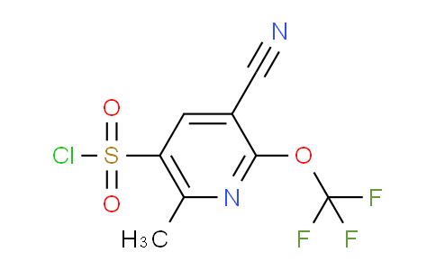 AM168085 | 1806217-90-2 | 3-Cyano-6-methyl-2-(trifluoromethoxy)pyridine-5-sulfonyl chloride