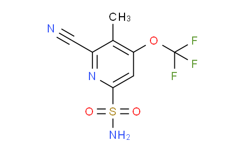 AM168087 | 1803621-61-5 | 2-Cyano-3-methyl-4-(trifluoromethoxy)pyridine-6-sulfonamide
