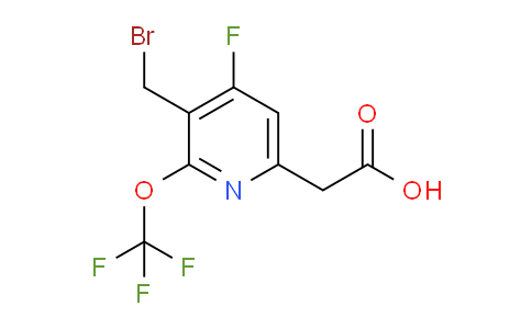 AM168094 | 1804330-85-5 | 3-(Bromomethyl)-4-fluoro-2-(trifluoromethoxy)pyridine-6-acetic acid