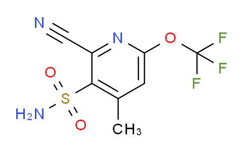 AM168095 | 1803621-70-6 | 2-Cyano-4-methyl-6-(trifluoromethoxy)pyridine-3-sulfonamide