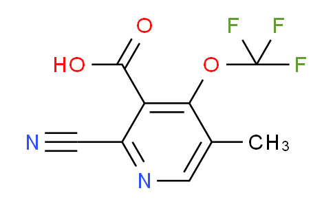 AM168102 | 1806253-47-3 | 2-Cyano-5-methyl-4-(trifluoromethoxy)pyridine-3-carboxylic acid