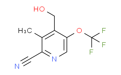 2-Cyano-3-methyl-5-(trifluoromethoxy)pyridine-4-methanol