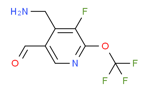 AM168135 | 1803939-66-3 | 4-(Aminomethyl)-3-fluoro-2-(trifluoromethoxy)pyridine-5-carboxaldehyde