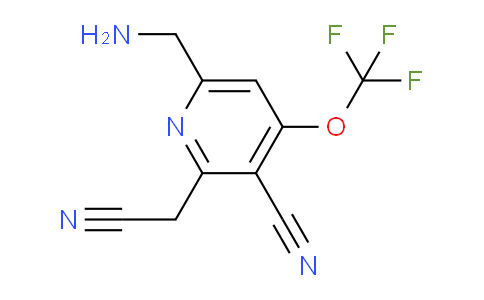 AM168145 | 1804816-65-6 | 6-(Aminomethyl)-3-cyano-4-(trifluoromethoxy)pyridine-2-acetonitrile