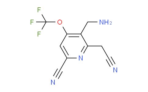 AM168165 | 1804708-74-4 | 3-(Aminomethyl)-6-cyano-4-(trifluoromethoxy)pyridine-2-acetonitrile