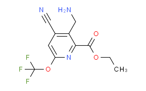 AM168188 | 1806247-11-9 | Ethyl 3-(aminomethyl)-4-cyano-6-(trifluoromethoxy)pyridine-2-carboxylate