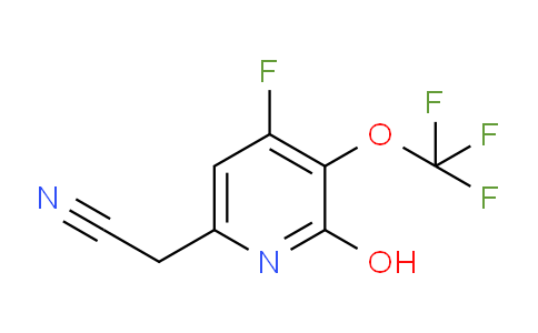AM168190 | 1804327-51-2 | 4-Fluoro-2-hydroxy-3-(trifluoromethoxy)pyridine-6-acetonitrile