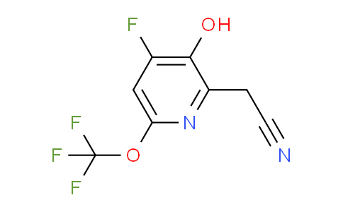 AM168197 | 1804305-56-3 | 4-Fluoro-3-hydroxy-6-(trifluoromethoxy)pyridine-2-acetonitrile