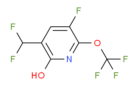 AM168207 | 1804740-10-0 | 3-Fluoro-5-(difluoromethyl)-6-hydroxy-2-(trifluoromethoxy)pyridine