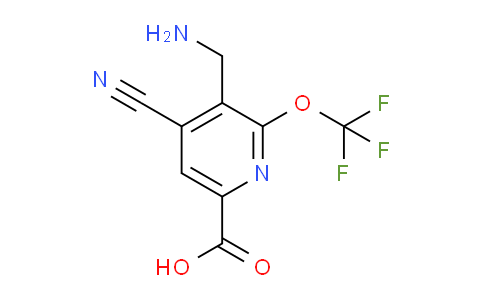 AM168208 | 1806246-52-5 | 3-(Aminomethyl)-4-cyano-2-(trifluoromethoxy)pyridine-6-carboxylic acid