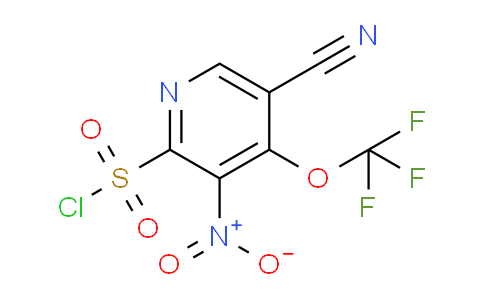 AM168209 | 1806222-37-6 | 5-Cyano-3-nitro-4-(trifluoromethoxy)pyridine-2-sulfonyl chloride