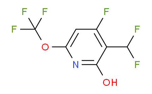 AM168212 | 1804794-75-9 | 4-Fluoro-3-(difluoromethyl)-2-hydroxy-6-(trifluoromethoxy)pyridine