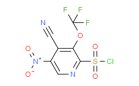 AM168215 | 1804344-55-5 | 4-Cyano-5-nitro-3-(trifluoromethoxy)pyridine-2-sulfonyl chloride
