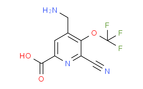 AM168216 | 1804642-21-4 | 4-(Aminomethyl)-2-cyano-3-(trifluoromethoxy)pyridine-6-carboxylic acid