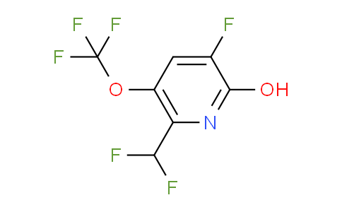 AM168218 | 1804327-22-7 | 3-Fluoro-6-(difluoromethyl)-2-hydroxy-5-(trifluoromethoxy)pyridine