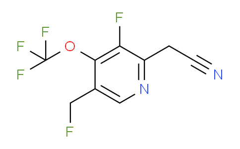 AM168226 | 1804762-73-9 | 3-Fluoro-5-(fluoromethyl)-4-(trifluoromethoxy)pyridine-2-acetonitrile
