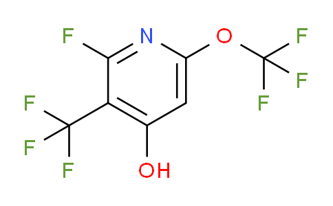 2-Fluoro-4-hydroxy-6-(trifluoromethoxy)-3-(trifluoromethyl)pyridine