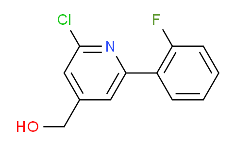 AM16823 | 1227604-57-0 | 2-Chloro-6-(2-fluorophenyl)pyridine-4-methanol