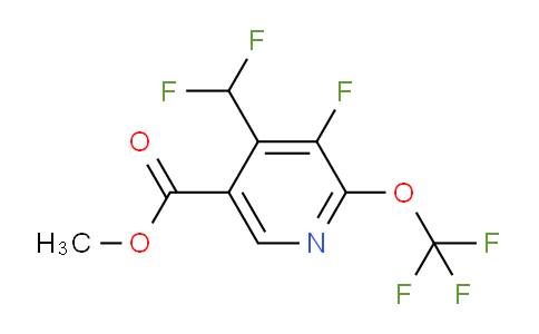 AM168240 | 1806198-91-3 | Methyl 4-(difluoromethyl)-3-fluoro-2-(trifluoromethoxy)pyridine-5-carboxylate