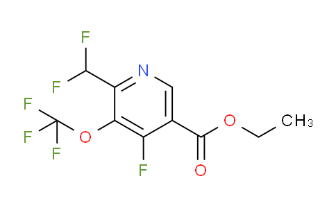 AM168257 | 1806190-41-9 | Ethyl 2-(difluoromethyl)-4-fluoro-3-(trifluoromethoxy)pyridine-5-carboxylate