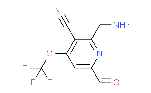 AM168263 | 1804341-71-6 | 2-(Aminomethyl)-3-cyano-4-(trifluoromethoxy)pyridine-6-carboxaldehyde