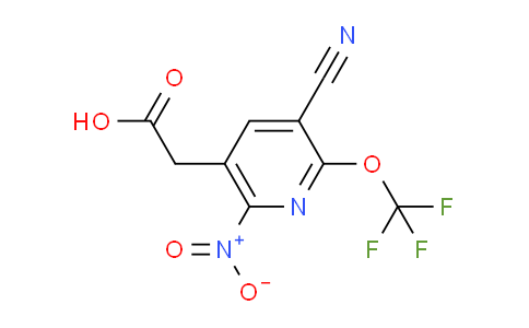 AM168269 | 1804342-17-3 | 3-Cyano-6-nitro-2-(trifluoromethoxy)pyridine-5-acetic acid