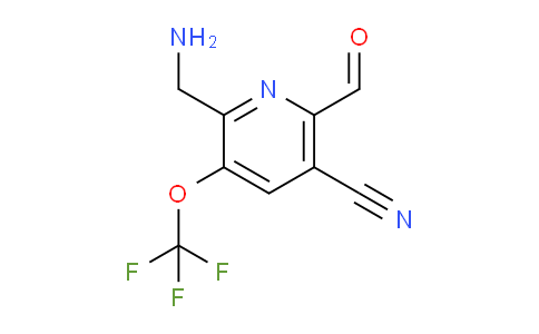 AM168270 | 1804708-88-0 | 2-(Aminomethyl)-5-cyano-3-(trifluoromethoxy)pyridine-6-carboxaldehyde