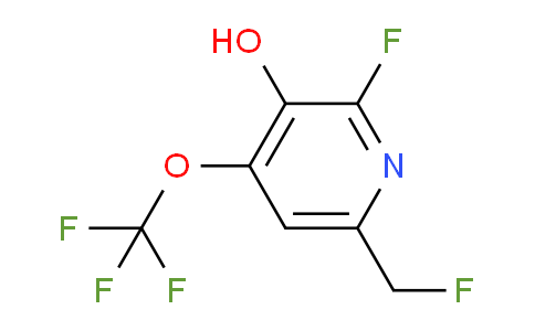 AM168277 | 1804313-35-6 | 2-Fluoro-6-(fluoromethyl)-3-hydroxy-4-(trifluoromethoxy)pyridine