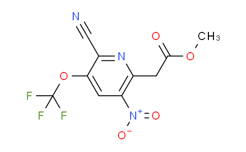 AM168281 | 1804674-98-3 | Methyl 2-cyano-5-nitro-3-(trifluoromethoxy)pyridine-6-acetate