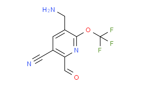 AM168286 | 1804298-77-8 | 3-(Aminomethyl)-5-cyano-2-(trifluoromethoxy)pyridine-6-carboxaldehyde