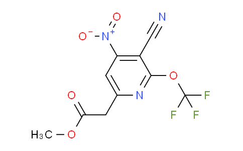 AM168293 | 1804342-47-9 | Methyl 3-cyano-4-nitro-2-(trifluoromethoxy)pyridine-6-acetate