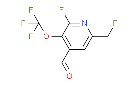 AM168297 | 1806741-18-3 | 2-Fluoro-6-(fluoromethyl)-3-(trifluoromethoxy)pyridine-4-carboxaldehyde