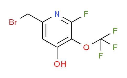 6-(Bromomethyl)-2-fluoro-4-hydroxy-3-(trifluoromethoxy)pyridine