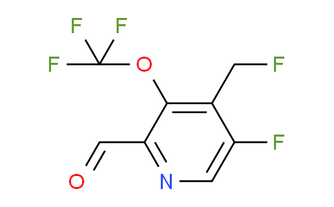 5-Fluoro-4-(fluoromethyl)-3-(trifluoromethoxy)pyridine-2-carboxaldehyde