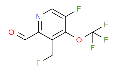 5-Fluoro-3-(fluoromethyl)-4-(trifluoromethoxy)pyridine-2-carboxaldehyde
