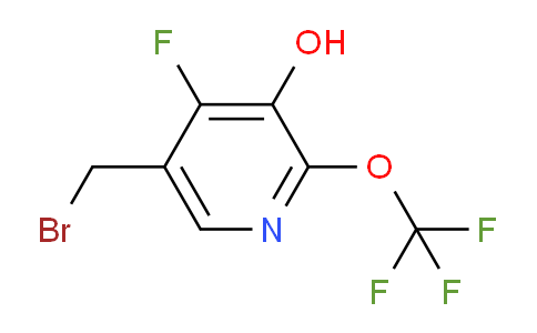 5-(Bromomethyl)-4-fluoro-3-hydroxy-2-(trifluoromethoxy)pyridine
