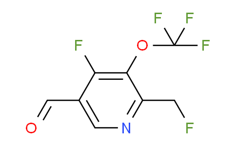 AM168315 | 1803657-18-2 | 4-Fluoro-2-(fluoromethyl)-3-(trifluoromethoxy)pyridine-5-carboxaldehyde
