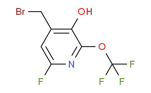 4-(Bromomethyl)-6-fluoro-3-hydroxy-2-(trifluoromethoxy)pyridine