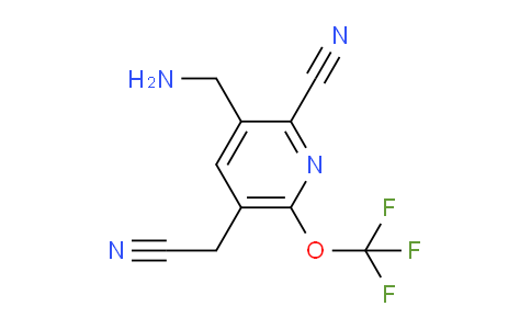 AM168334 | 1803663-37-7 | 3-(Aminomethyl)-2-cyano-6-(trifluoromethoxy)pyridine-5-acetonitrile