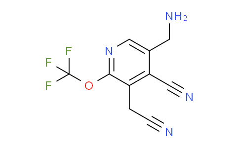 AM168337 | 1806068-86-9 | 5-(Aminomethyl)-4-cyano-2-(trifluoromethoxy)pyridine-3-acetonitrile