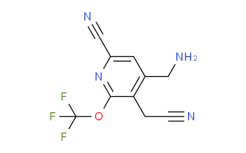 AM168343 | 1804708-69-7 | 4-(Aminomethyl)-6-cyano-2-(trifluoromethoxy)pyridine-3-acetonitrile