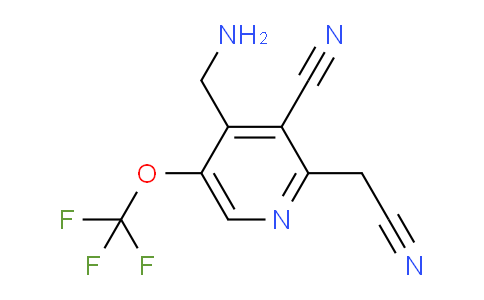 AM168345 | 1806133-61-8 | 4-(Aminomethyl)-3-cyano-5-(trifluoromethoxy)pyridine-2-acetonitrile