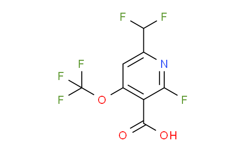 AM168346 | 1806198-53-7 | 6-(Difluoromethyl)-2-fluoro-4-(trifluoromethoxy)pyridine-3-carboxylic acid