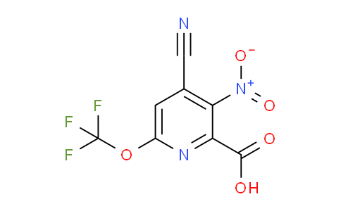 AM168347 | 1806206-60-9 | 4-Cyano-3-nitro-6-(trifluoromethoxy)pyridine-2-carboxylic acid
