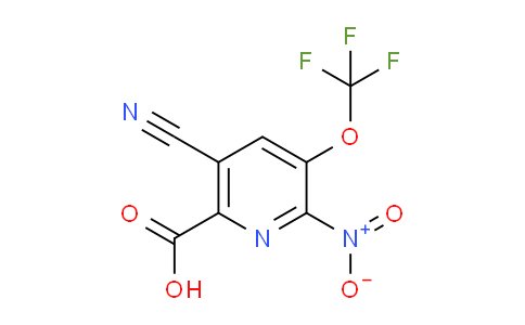 AM168349 | 1806154-68-6 | 5-Cyano-2-nitro-3-(trifluoromethoxy)pyridine-6-carboxylic acid