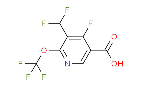 AM168353 | 1804623-14-0 | 3-(Difluoromethyl)-4-fluoro-2-(trifluoromethoxy)pyridine-5-carboxylic acid