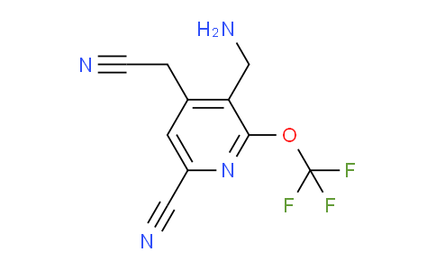 AM168355 | 1804816-82-7 | 3-(Aminomethyl)-6-cyano-2-(trifluoromethoxy)pyridine-4-acetonitrile